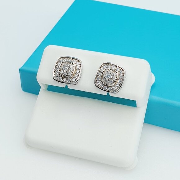 "925 Sterling Silver CZ Beautiful Earrings for Women, 1USPAR4194 - Picture 8 of 11